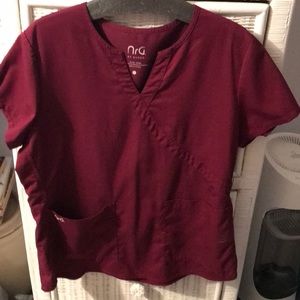 Scrub top with pants